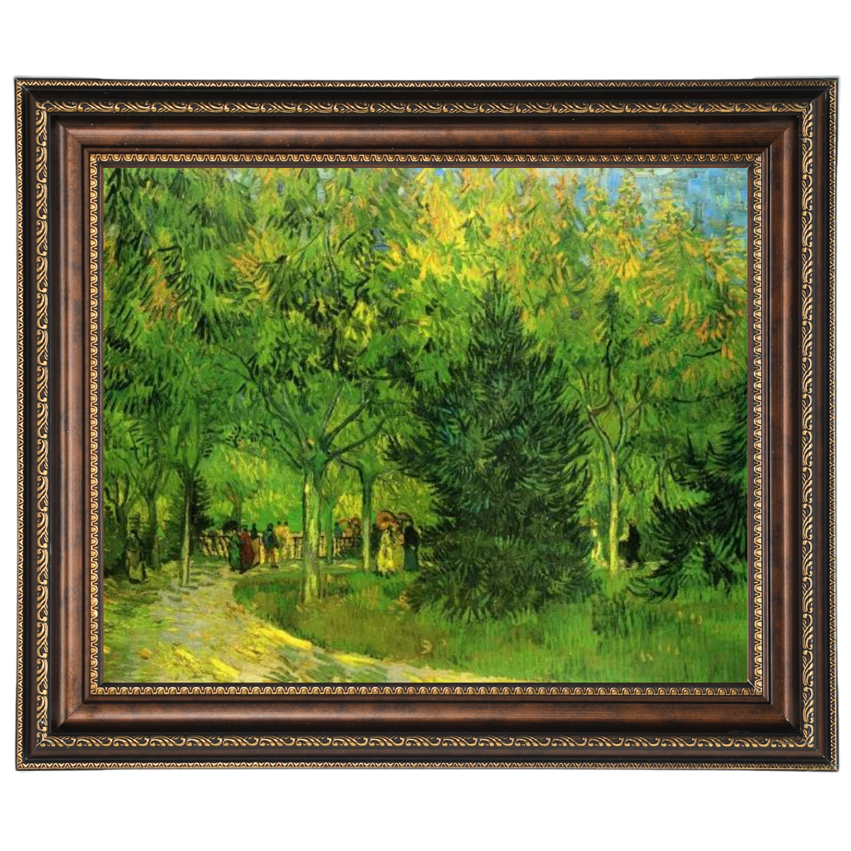 A Lane in the Public Garden at Arles