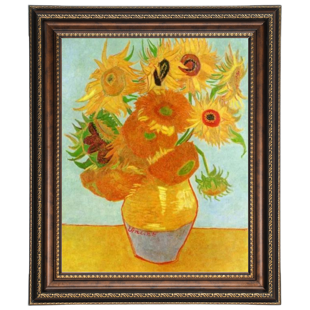 Still Life: Vase with Twelve Sunflowers