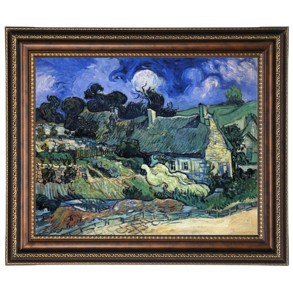 Houses with Thatched Roofs, Cordeville