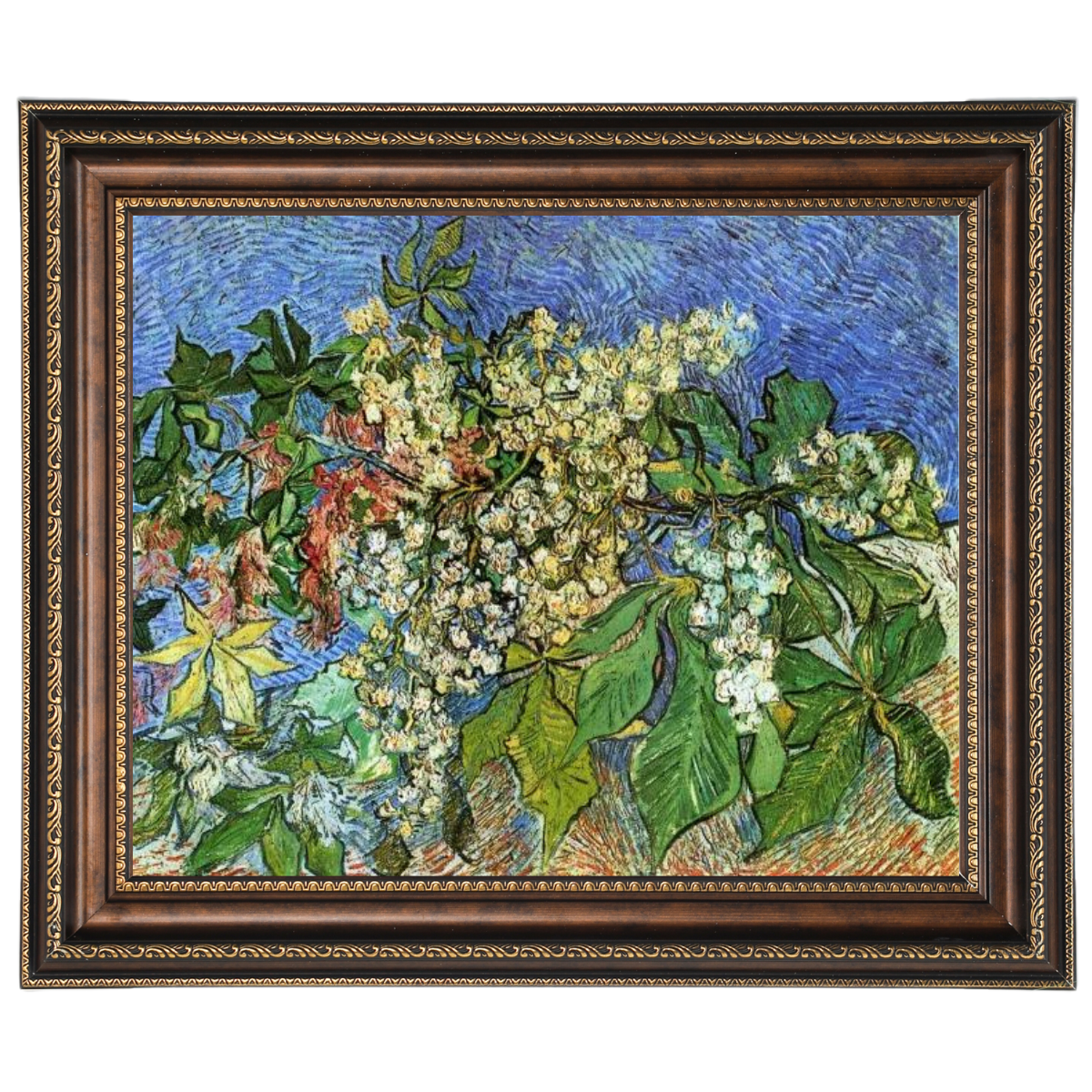 Blossoming Chestnut Branches
