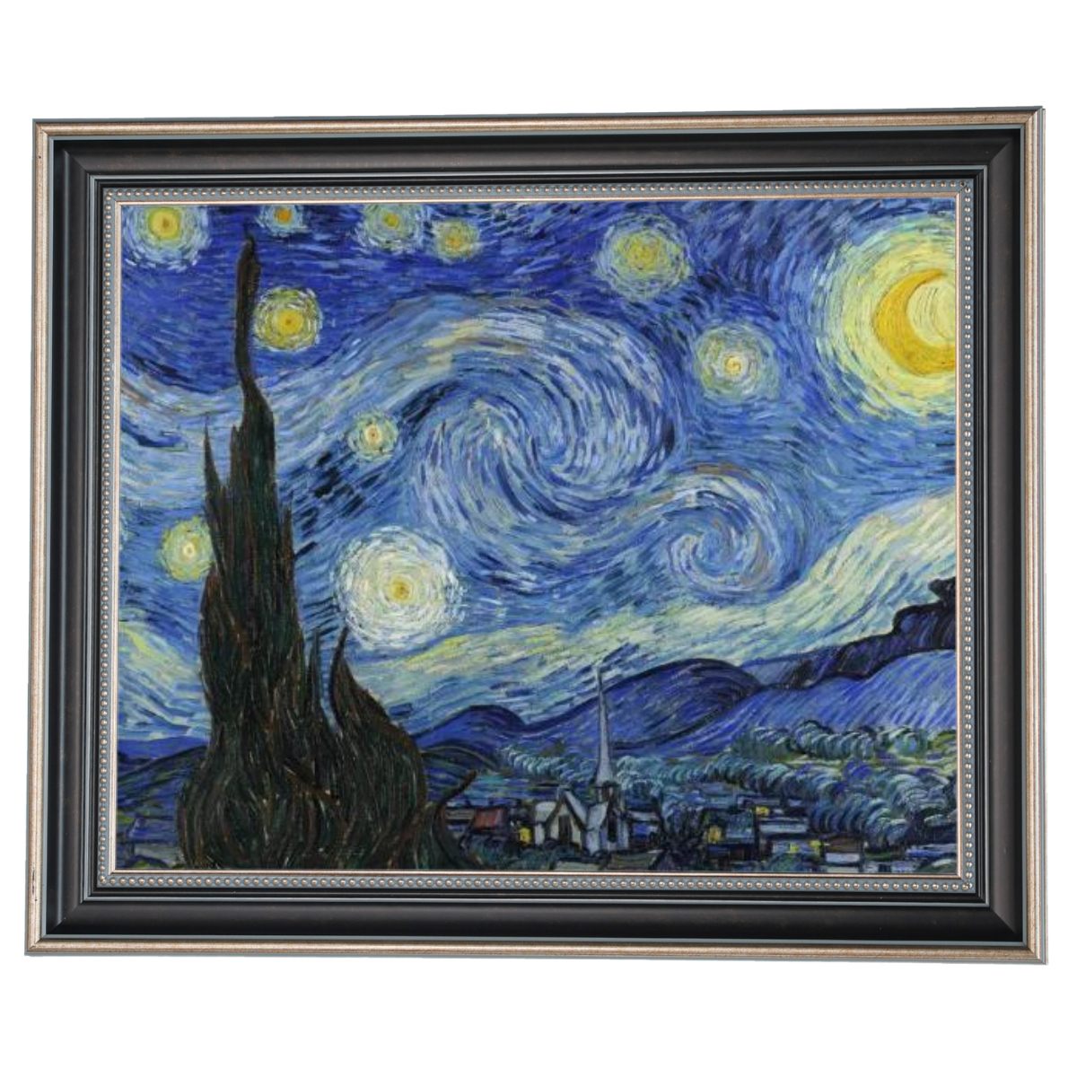 The Starry Night - Post Impressionism Wall Art Prints Decor For Dining Room