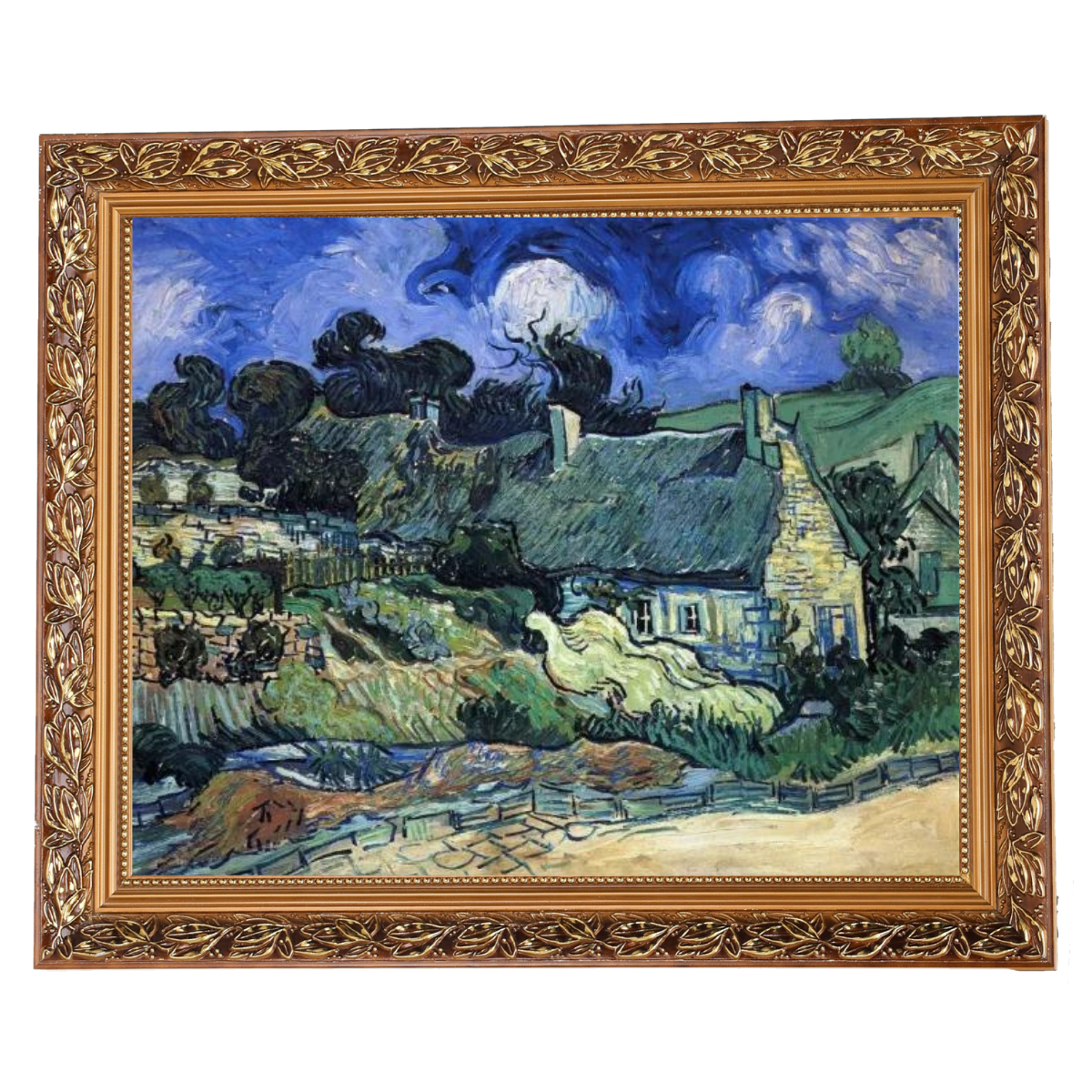 Houses with Thatched Roofs, Cordeville