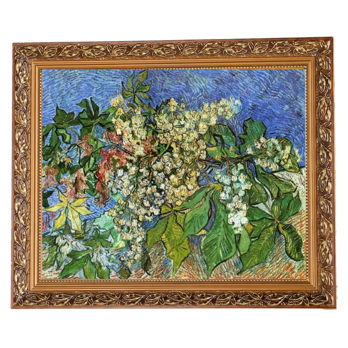 Blossoming Chestnut Branches