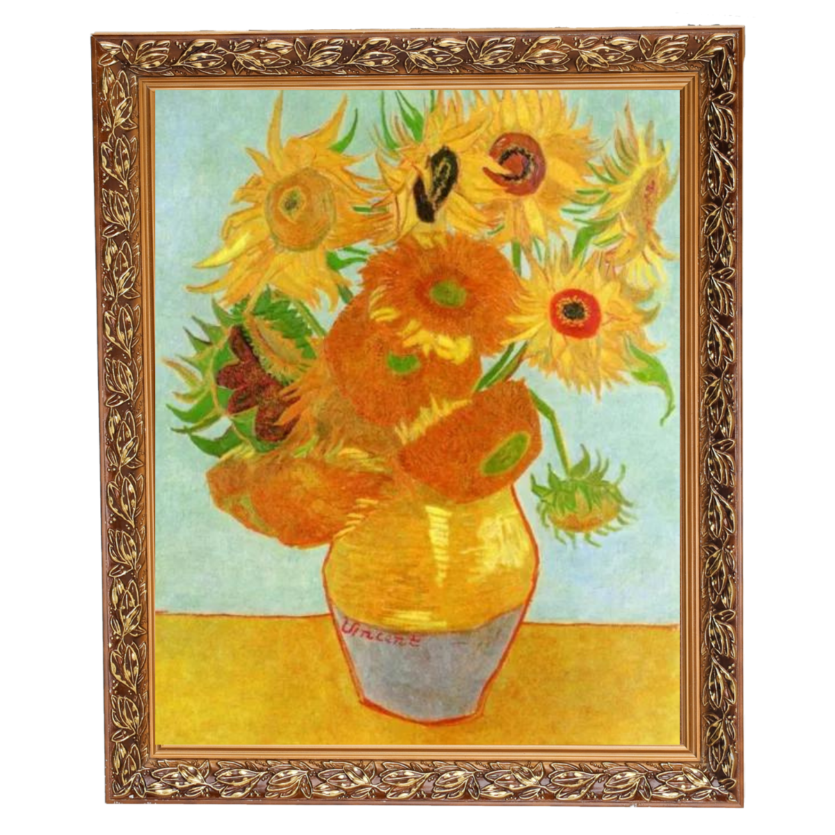 Still Life: Vase with Twelve Sunflowers