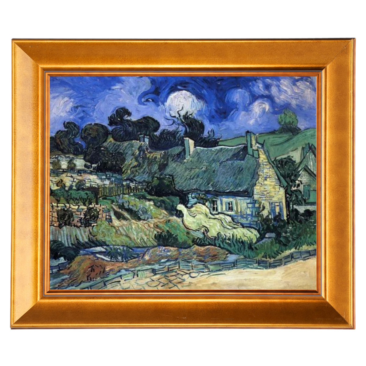 Houses with Thatched Roofs, Cordeville