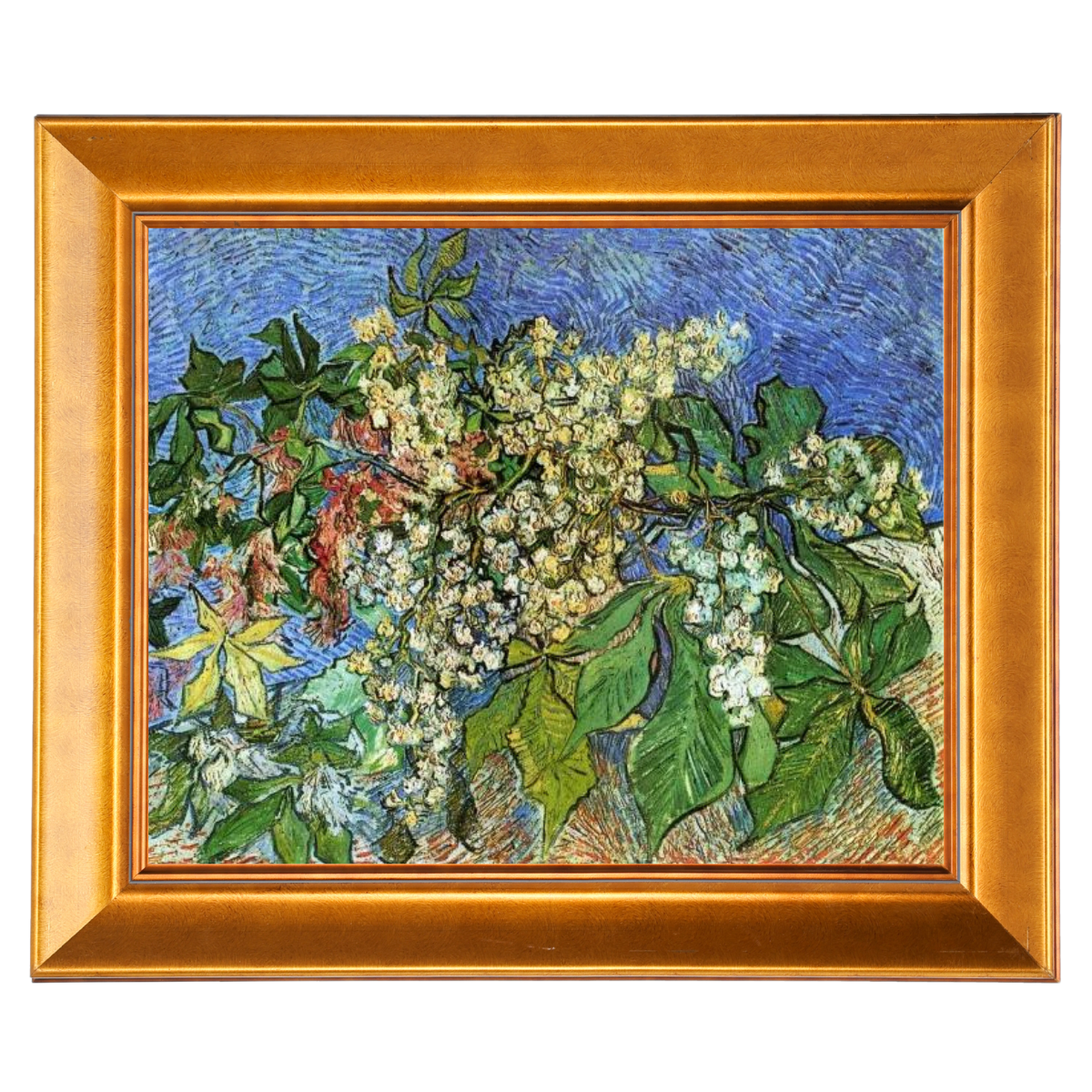 Blossoming Chestnut Branches