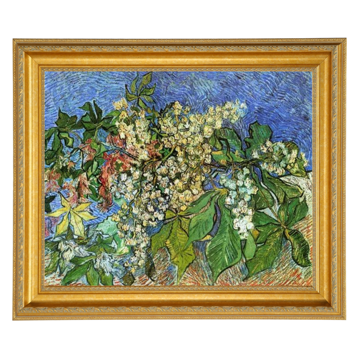 Blossoming Chestnut Branches