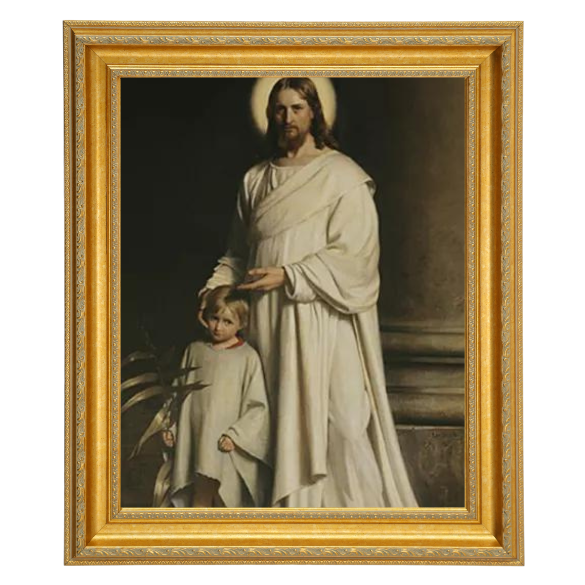 Christ and a Boy