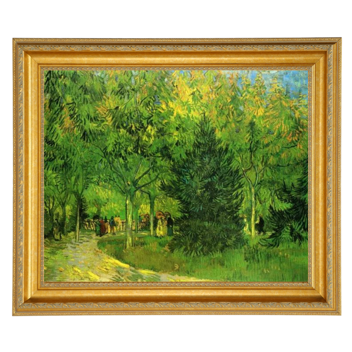 A Lane in the Public Garden at Arles