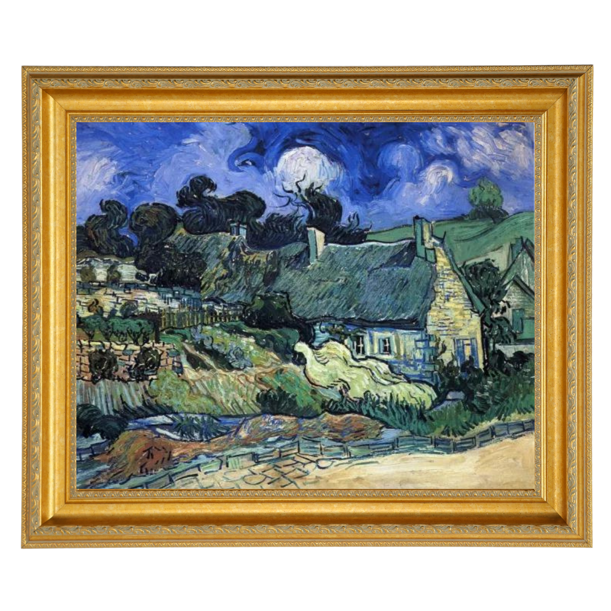 Houses with Thatched Roofs, Cordeville