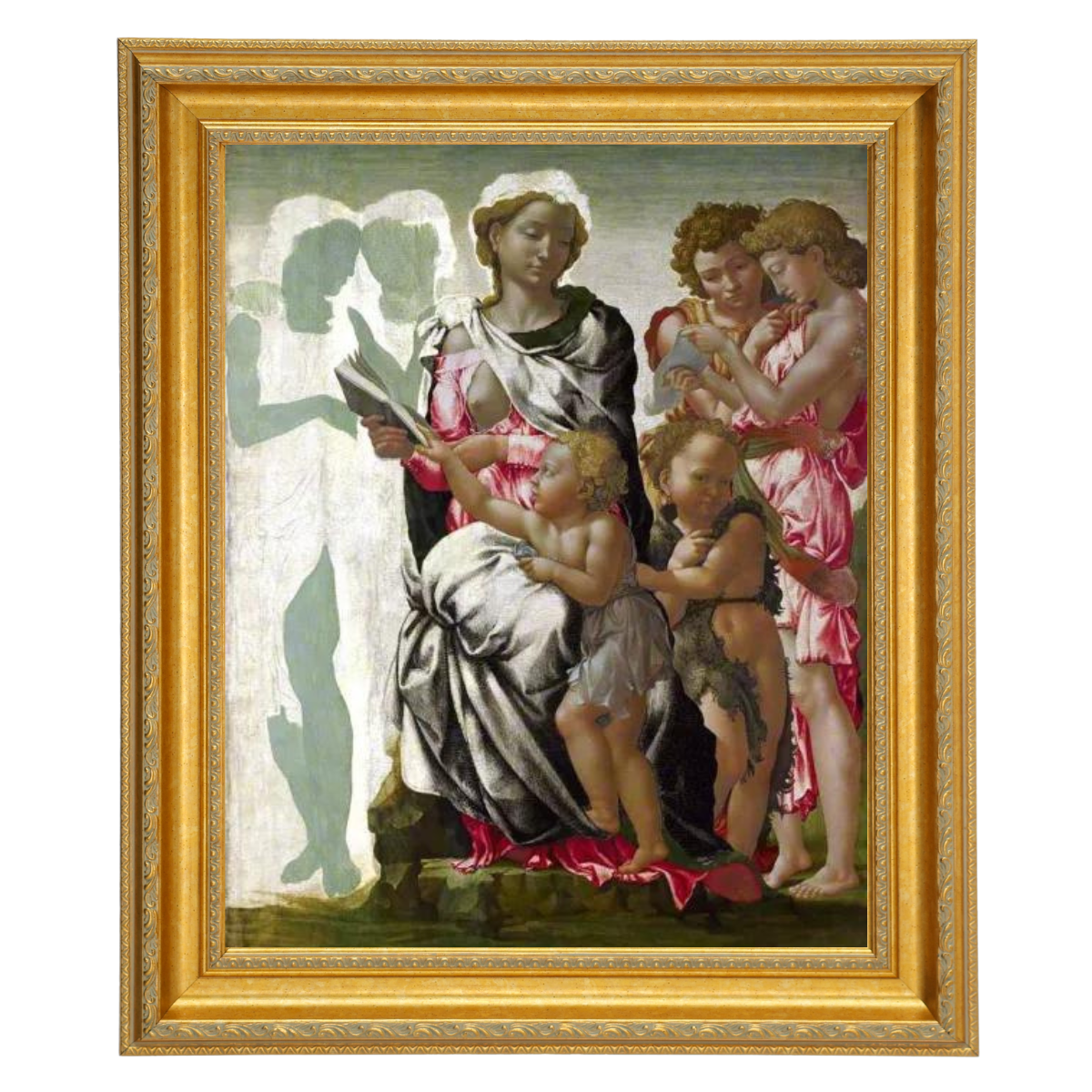 The Virgin and Child with Saint John and Angels