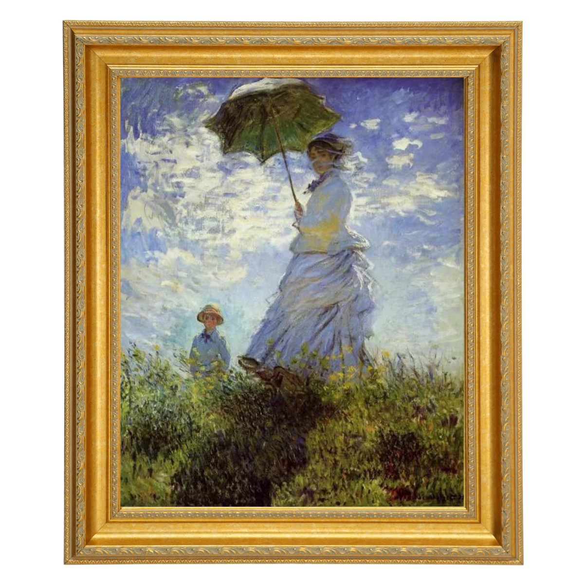 The Walk, Woman with a Parasol