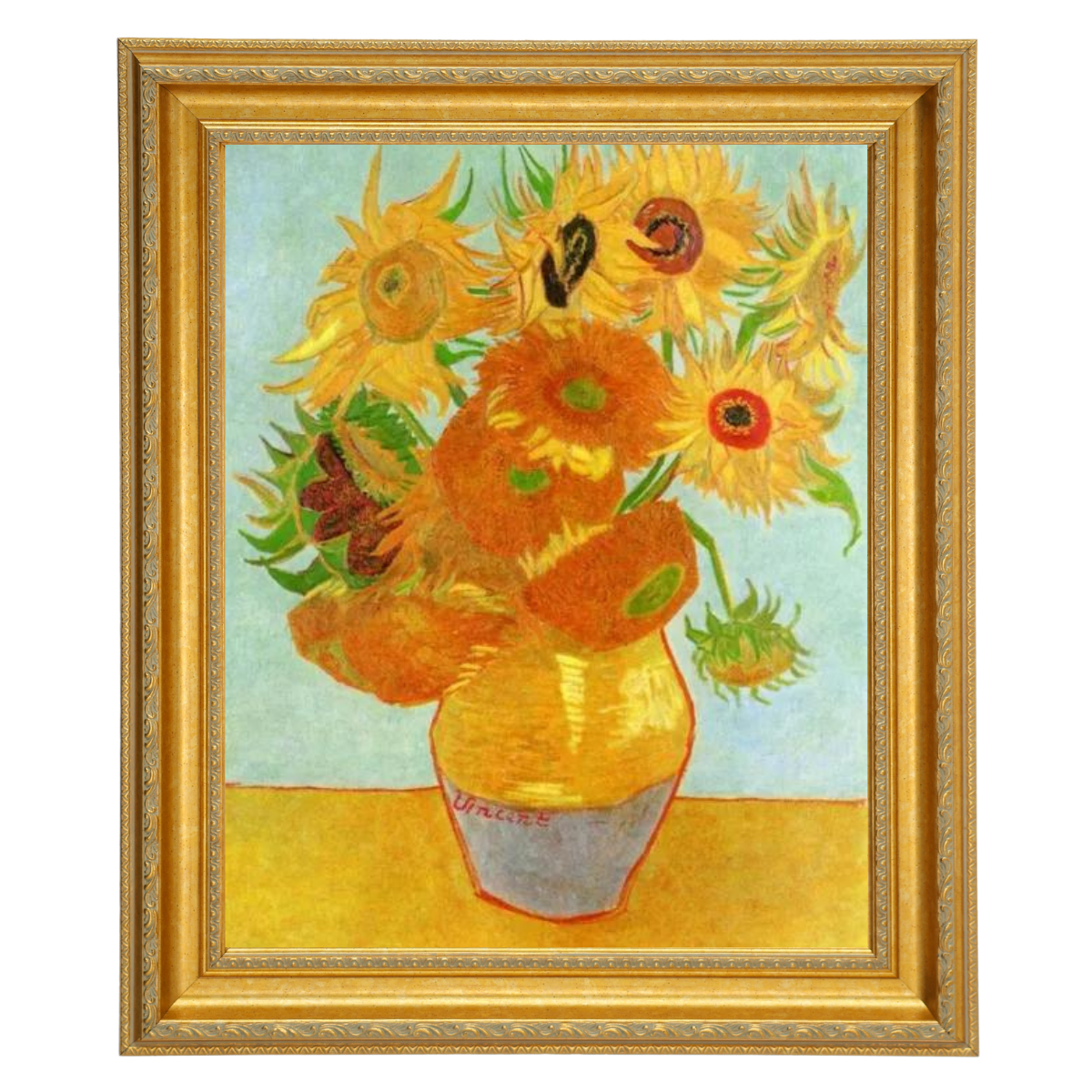 Still Life: Vase with Twelve Sunflowers