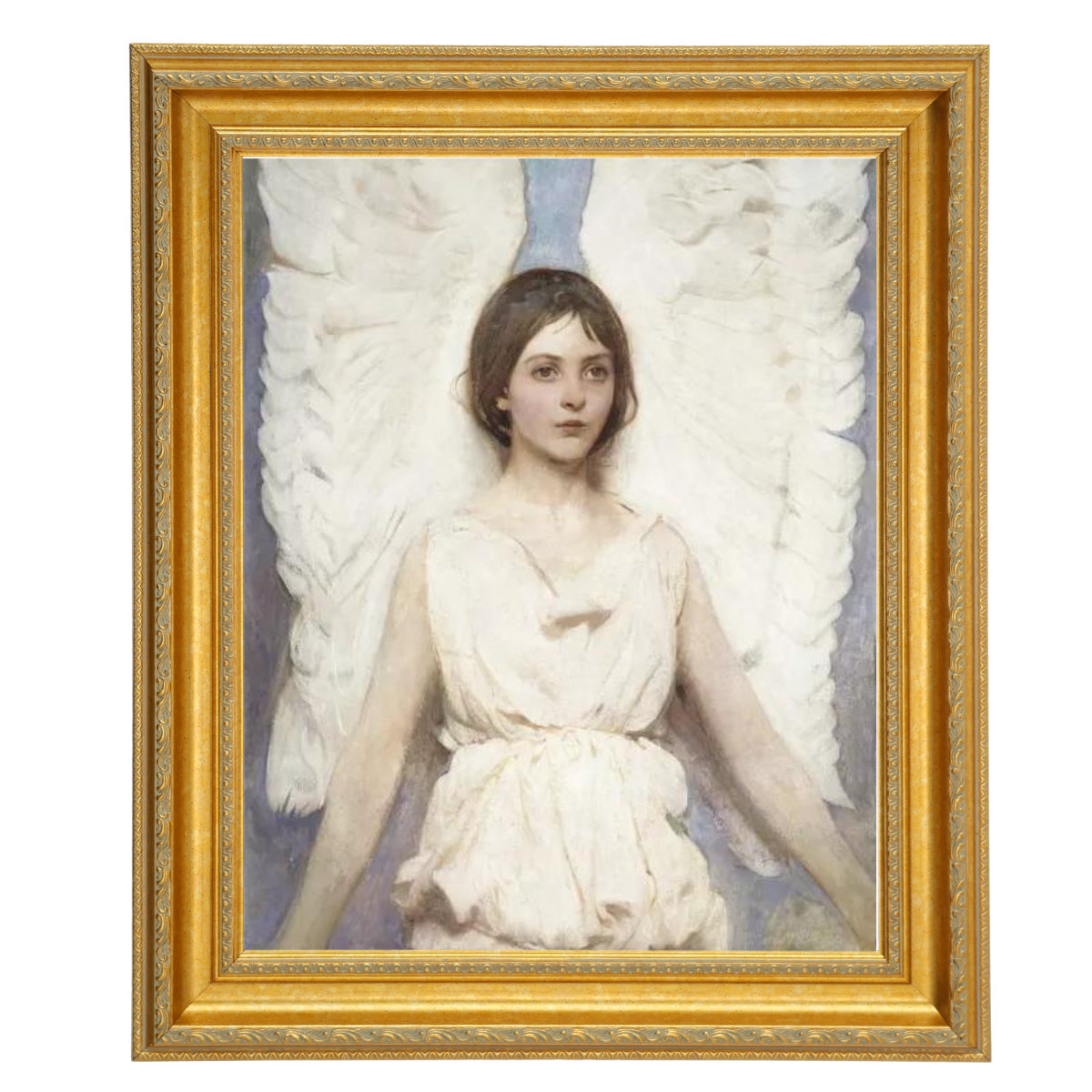 Angel - Vintage Wall Art Prints Artfully For Living Room