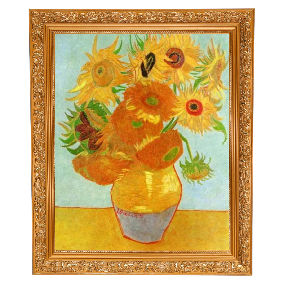 Still Life: Vase with Twelve Sunflowers