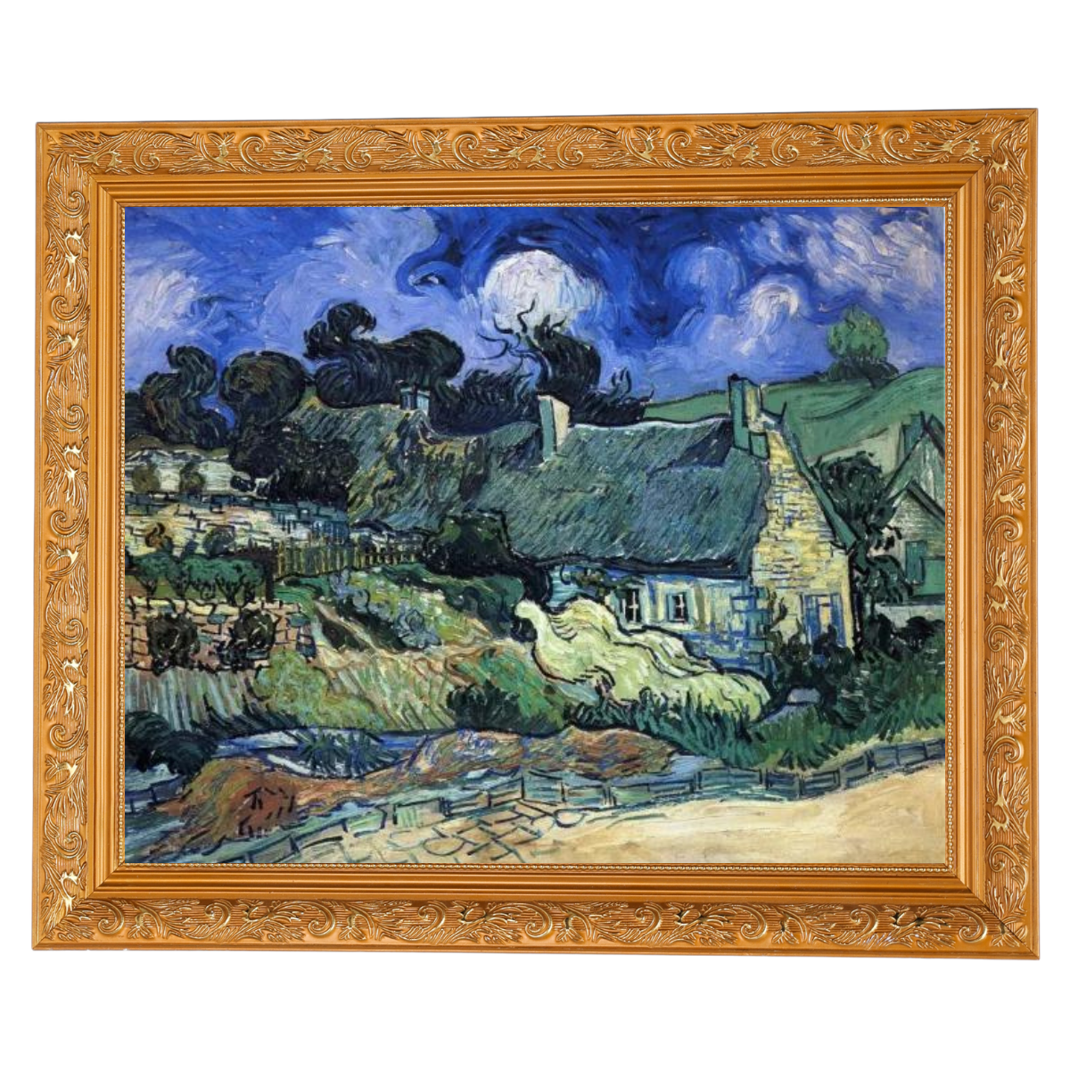 Houses with Thatched Roofs, Cordeville