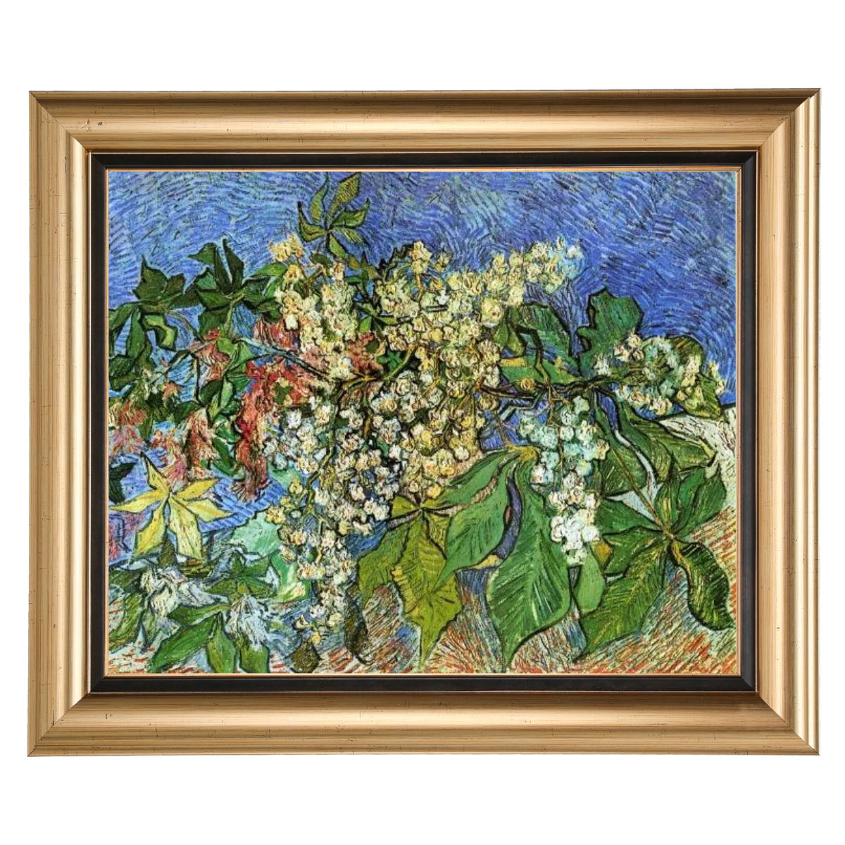 Blossoming Chestnut Branches
