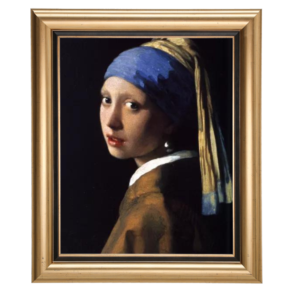 Girl With A Pearl Earring- Vintage Wall Art Prints Decor For Living Room