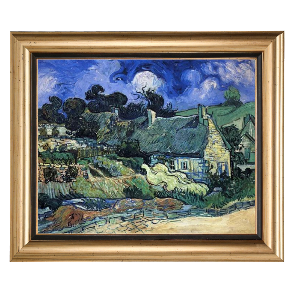 Houses with Thatched Roofs, Cordeville