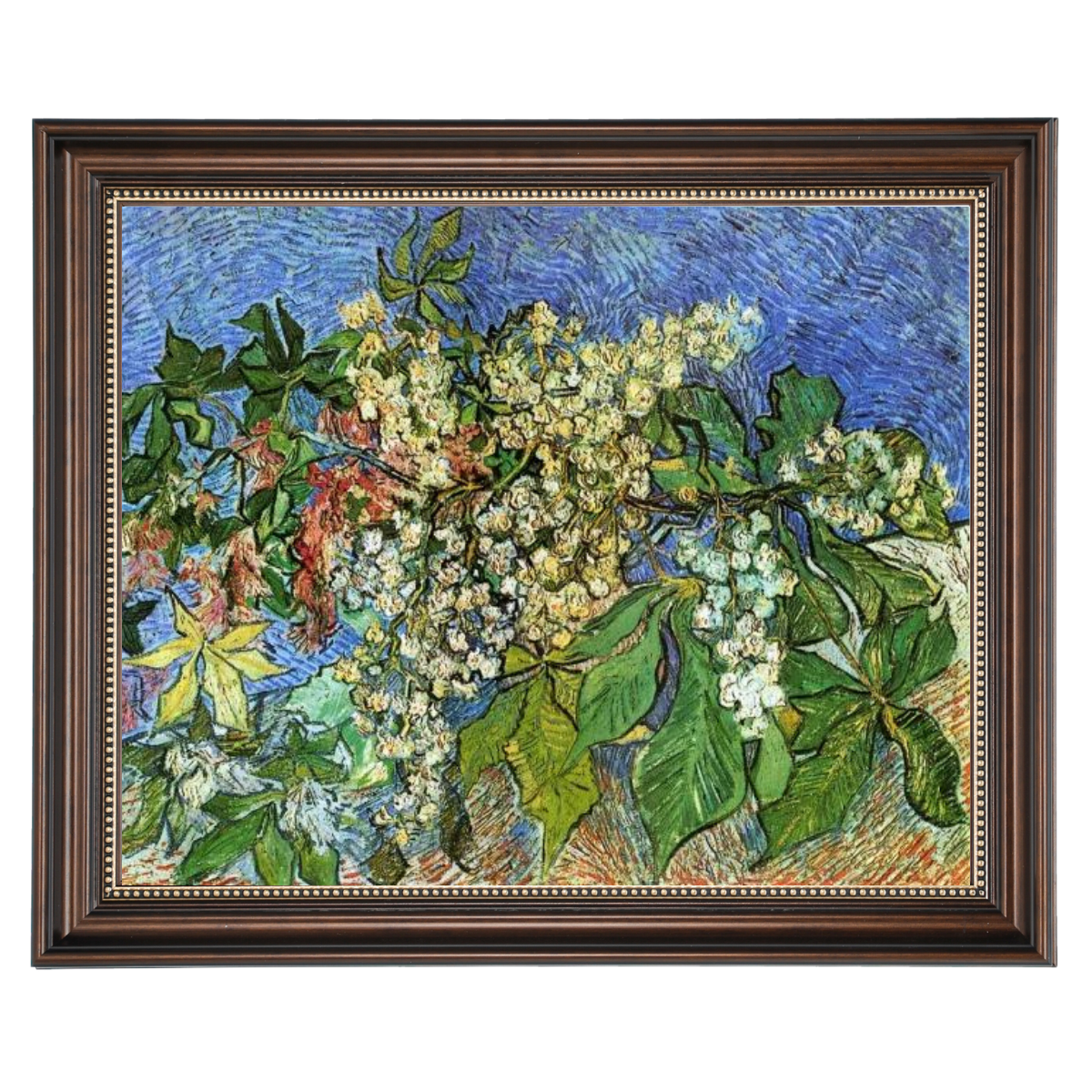 Blossoming Chestnut Branches
