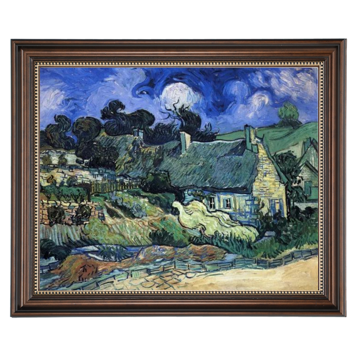 Houses with Thatched Roofs, Cordeville