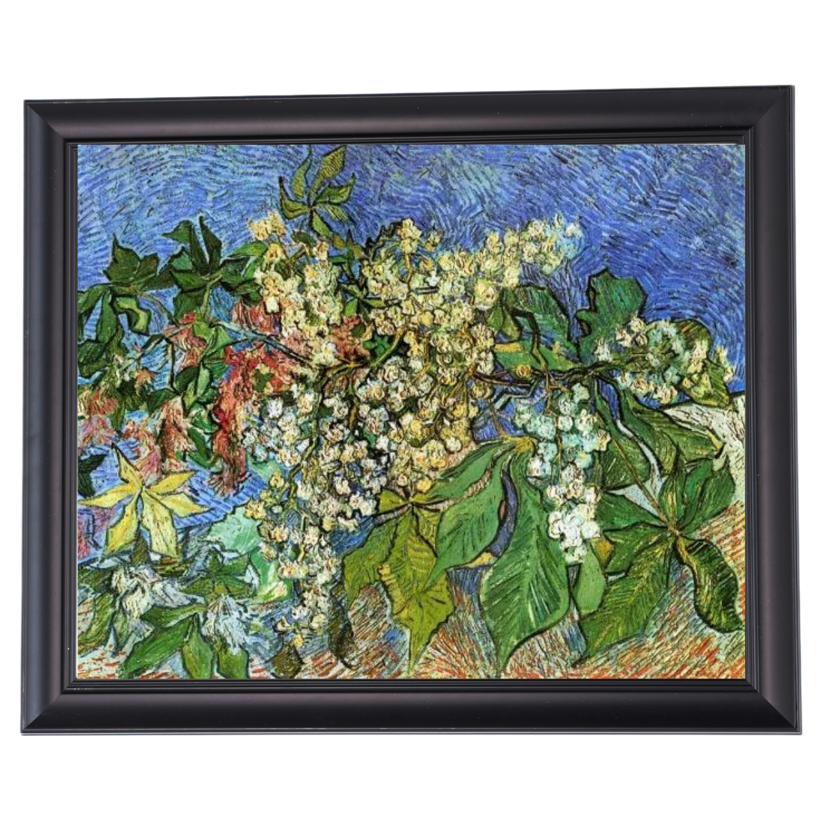 Blossoming Chestnut Branches