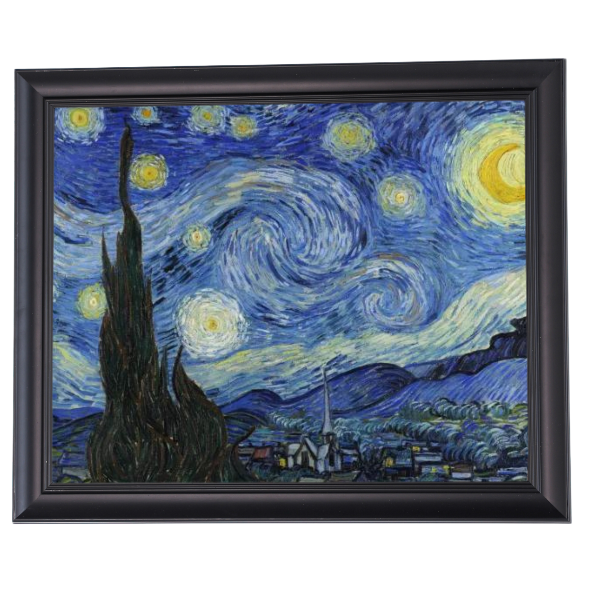 The Starry Night - Post Impressionism Wall Art Prints Decor For Dining Room