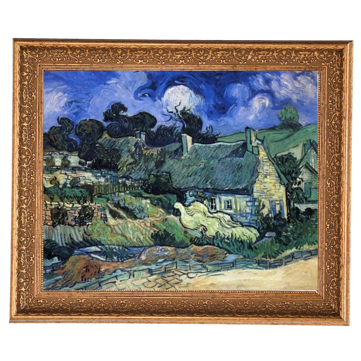 Houses with Thatched Roofs, Cordeville