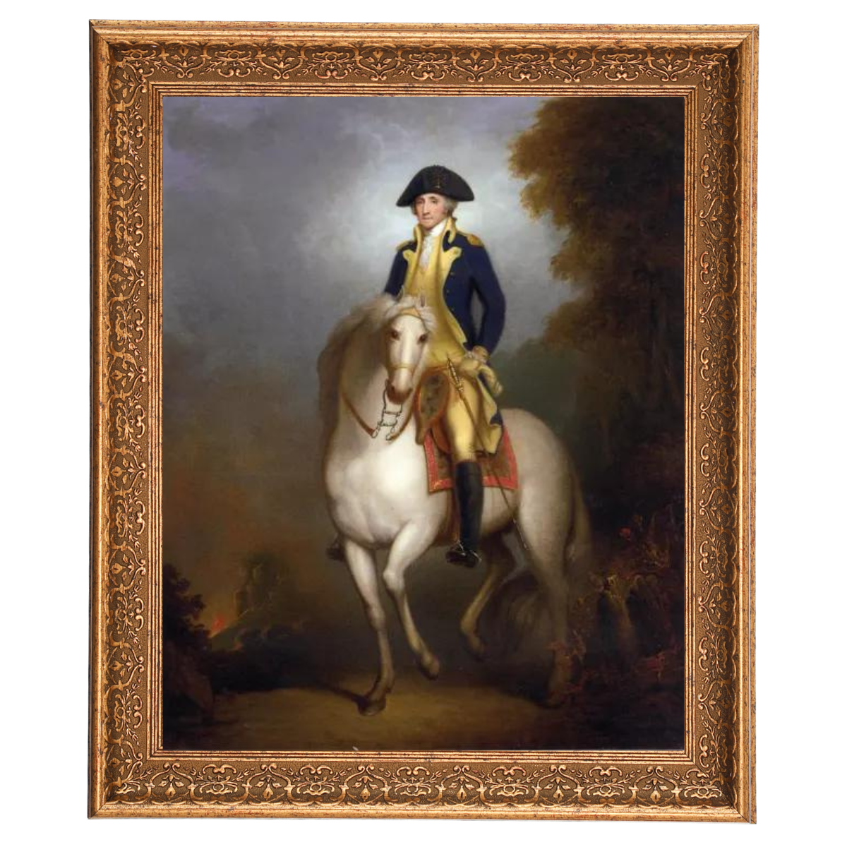 Equestrian Portrait of George Washington