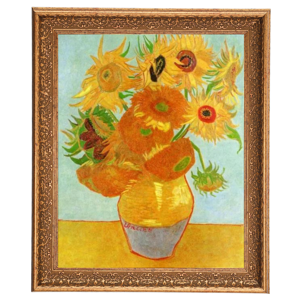 Still Life: Vase with Twelve Sunflowers