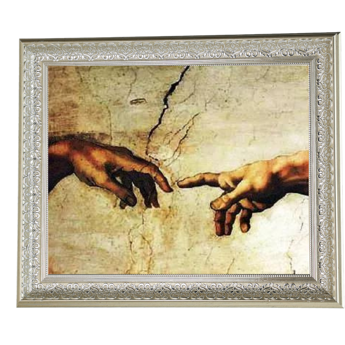 The Hands of God and Adam