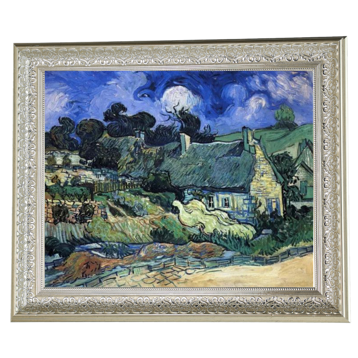 Houses with Thatched Roofs, Cordeville