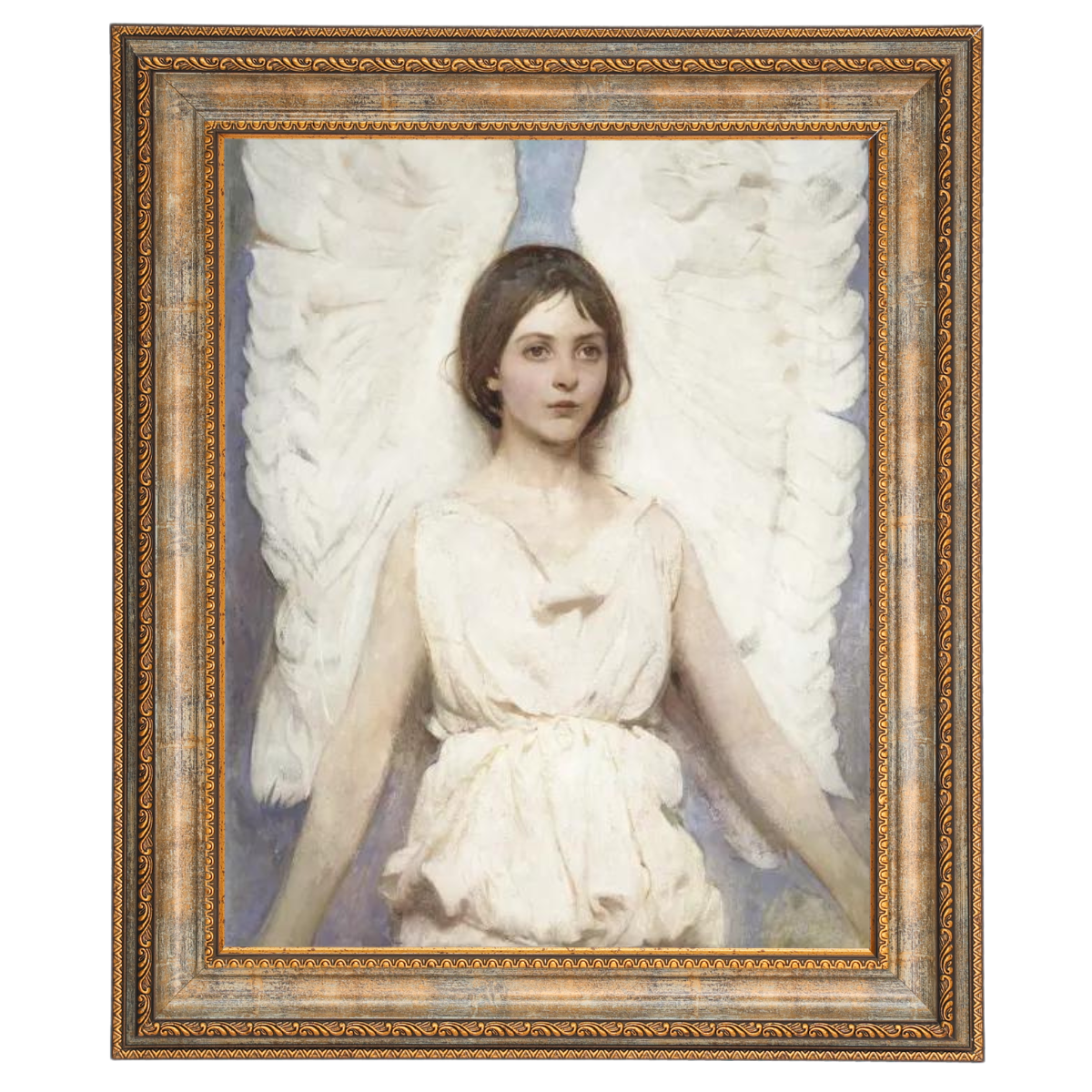 Angel - Vintage Wall Art Prints Artfully For Living Room