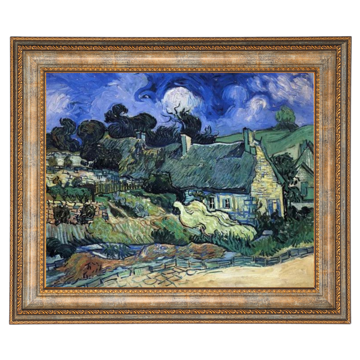 Houses with Thatched Roofs, Cordeville