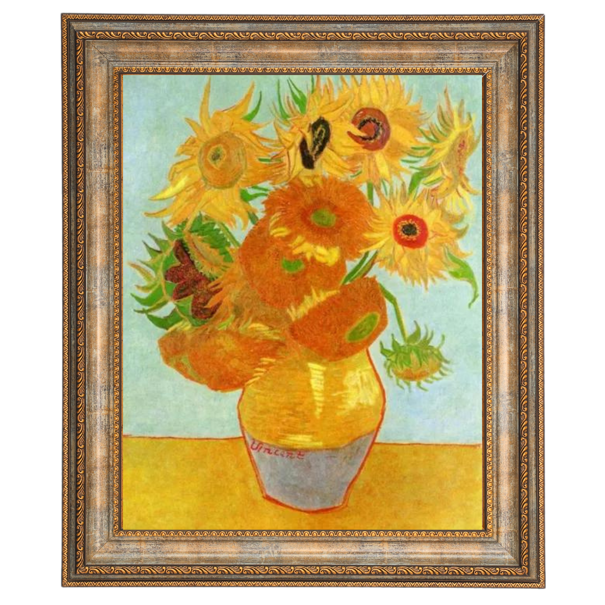 Still Life: Vase with Twelve Sunflowers