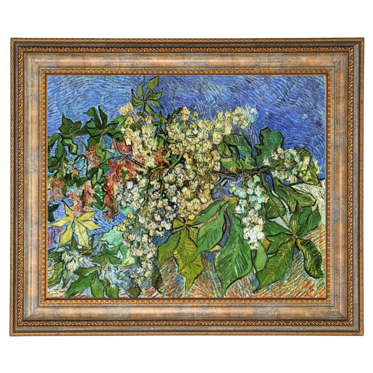 Blossoming Chestnut Branches