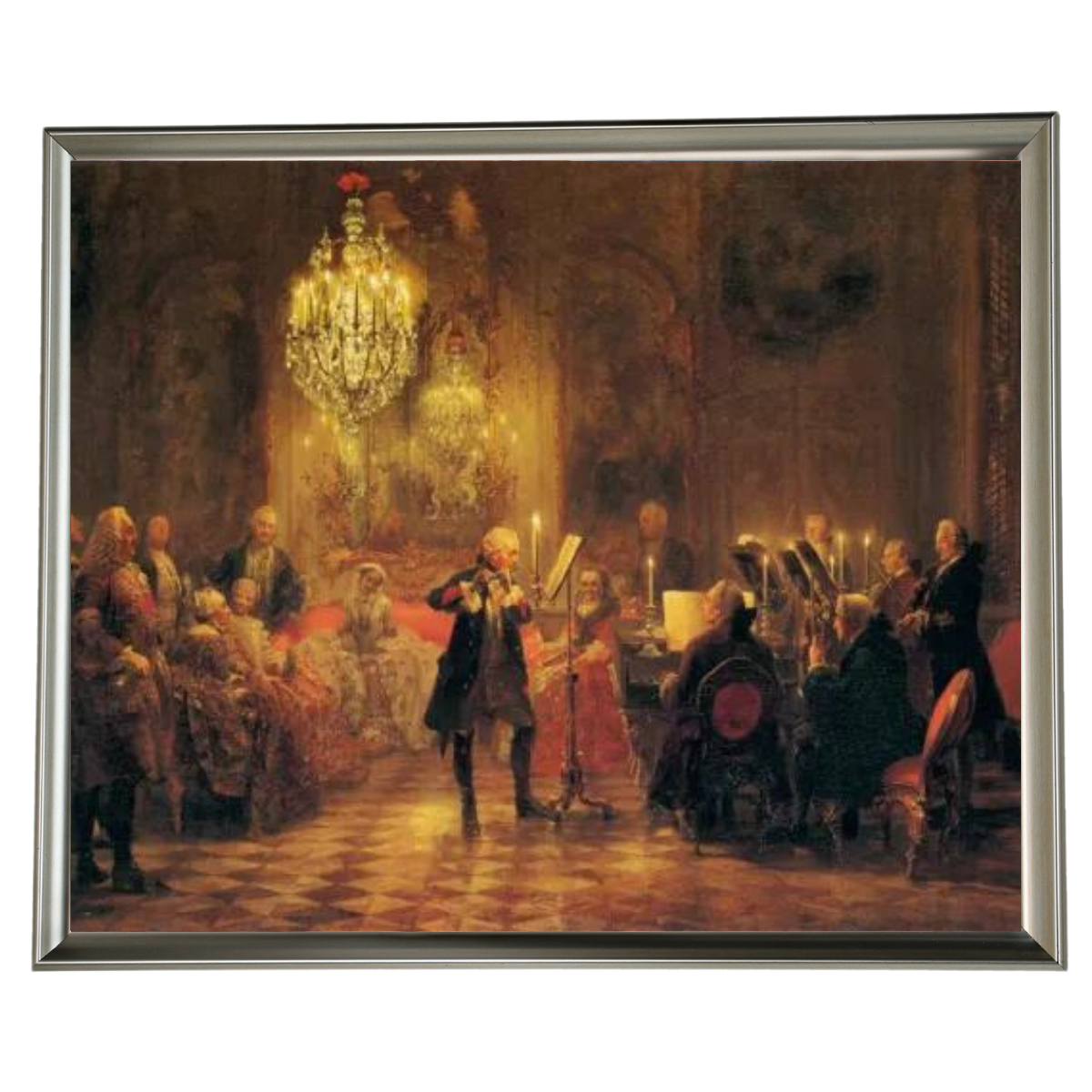 A Flute Concert of Frederick the Great at Sanssouci