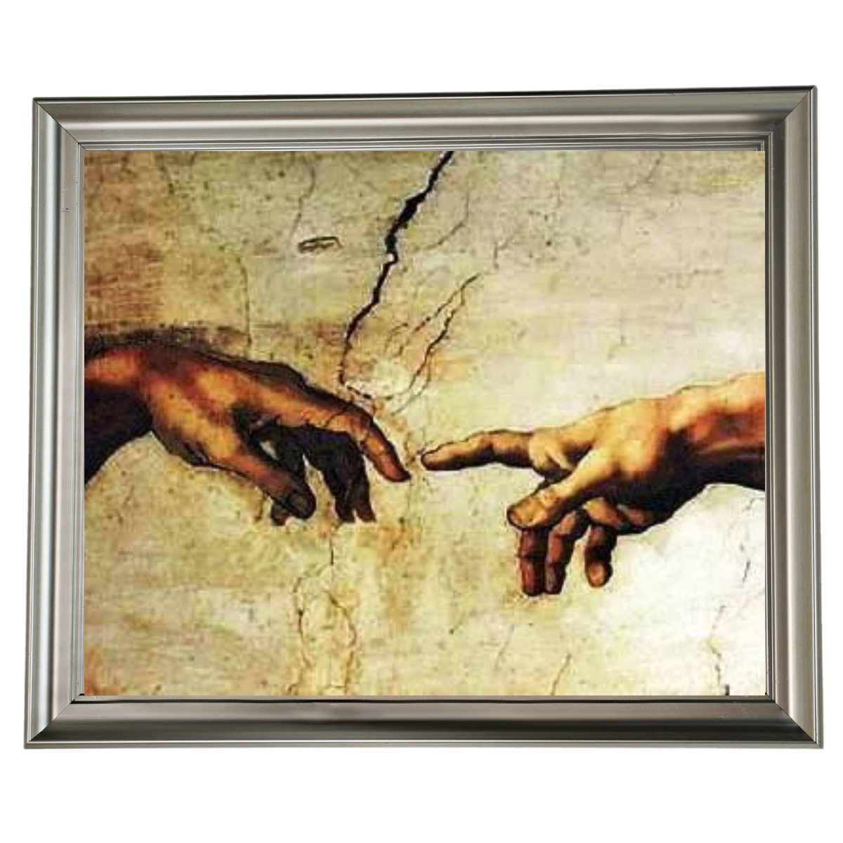 The Hands of God and Adam