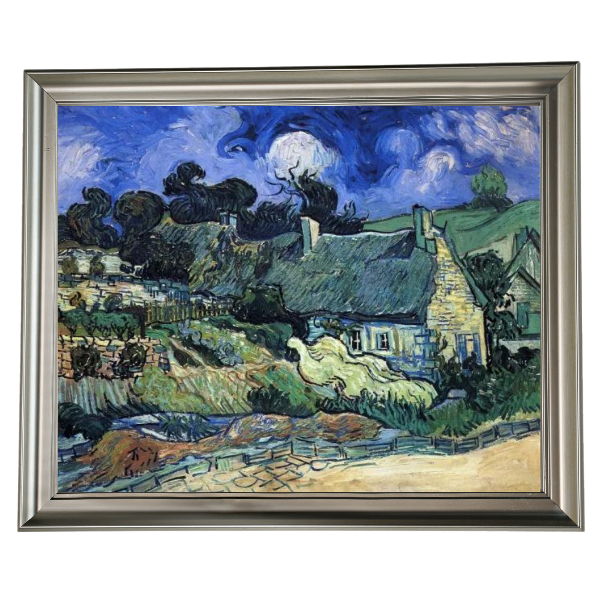 Houses with Thatched Roofs, Cordeville