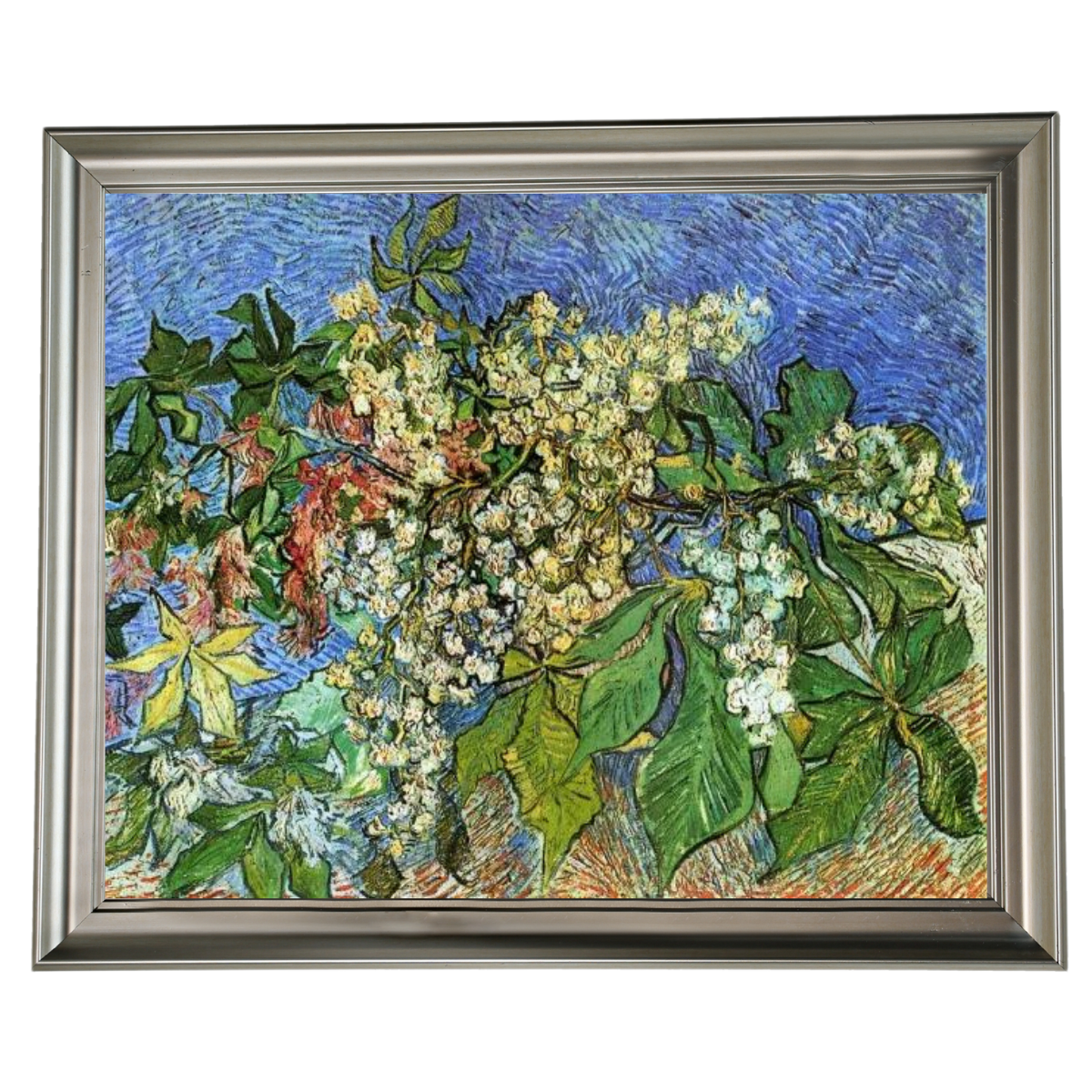 Blossoming Chestnut Branches