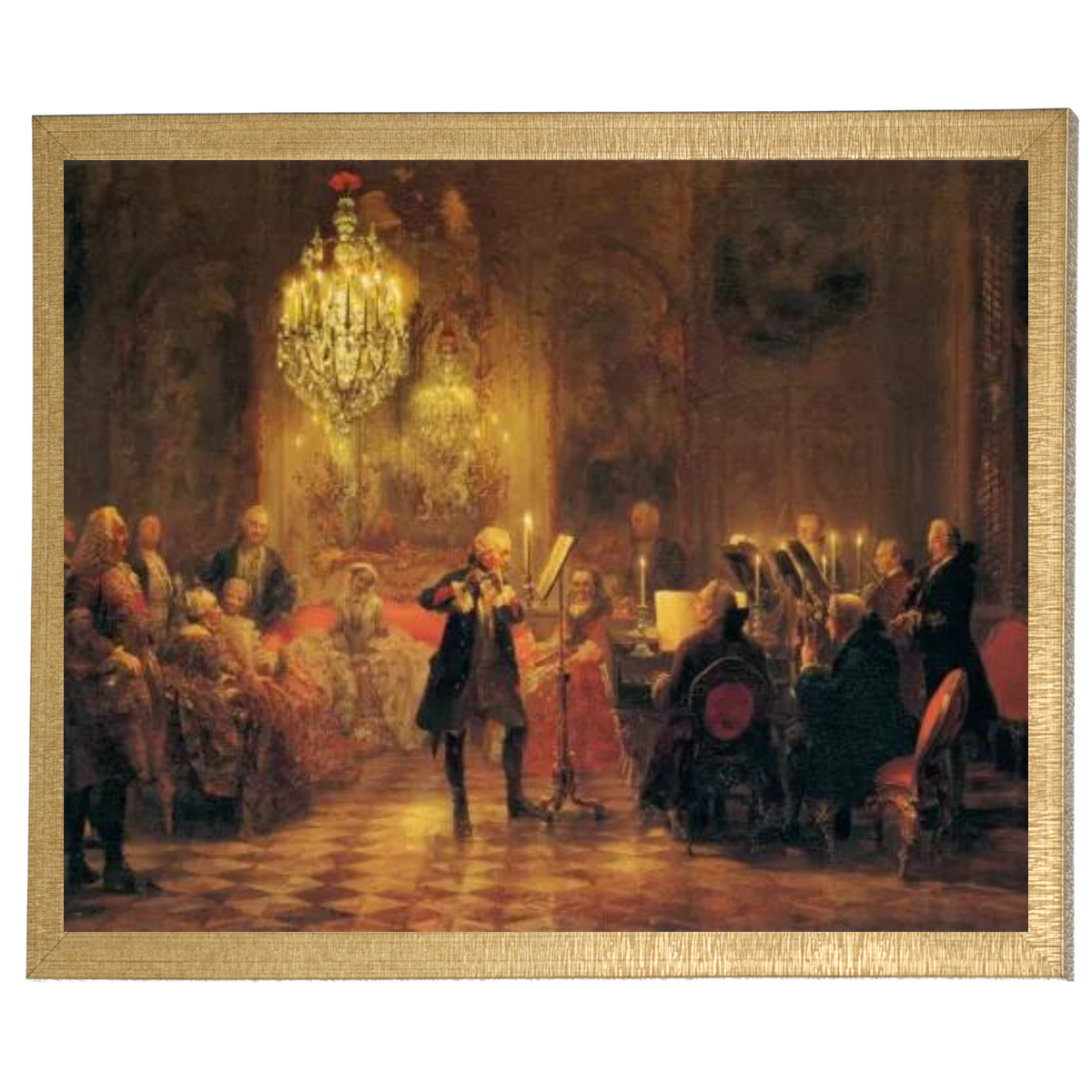 A Flute Concert of Frederick the Great at Sanssouci