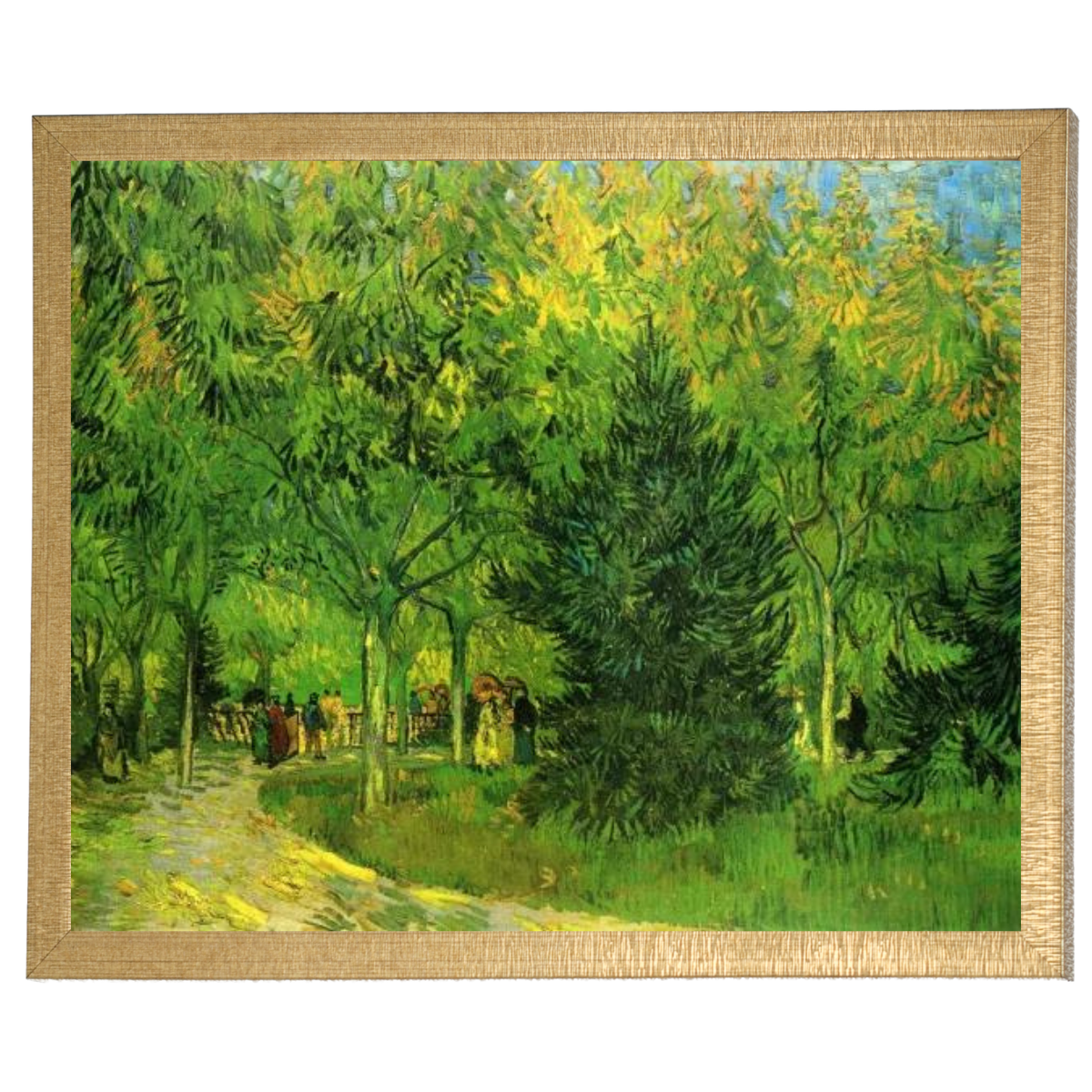 A Lane in the Public Garden at Arles