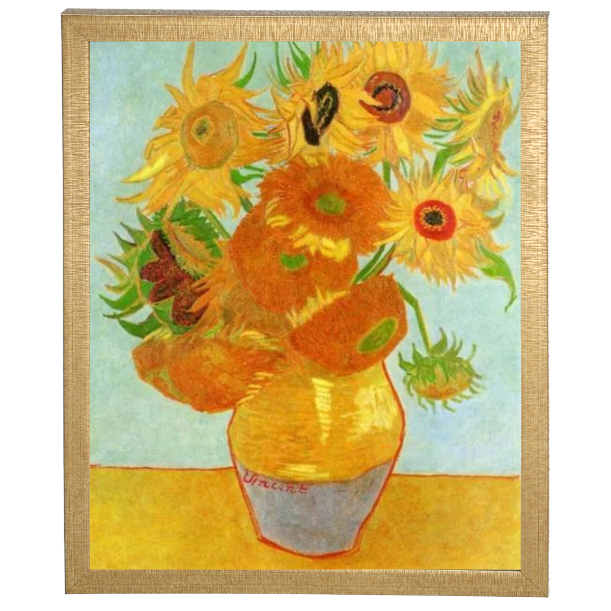 Still Life: Vase with Twelve Sunflowers