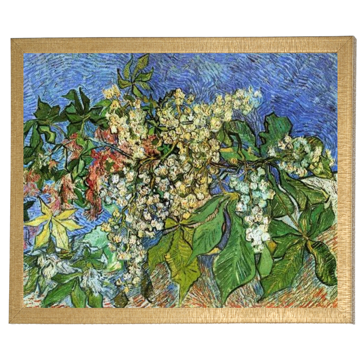 Blossoming Chestnut Branches