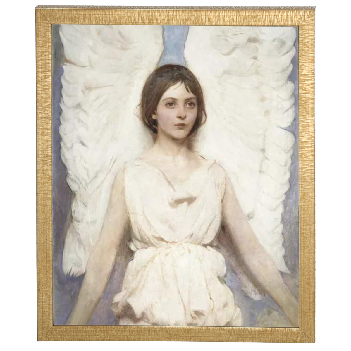 Angel - Vintage Wall Art Prints Artfully For Living Room