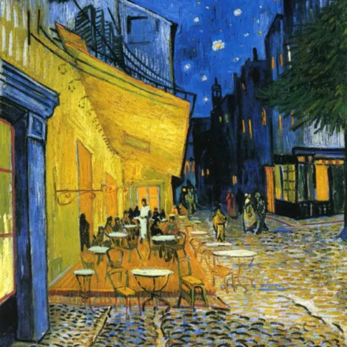 Cafe Terrace at Night, also known as The Cafe Terrace on the Place du Forum