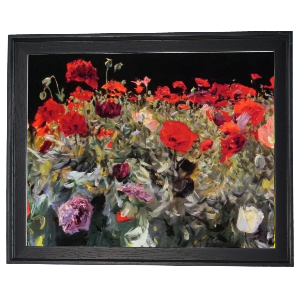Poppies- Metal Flower Wall Art For Living Room