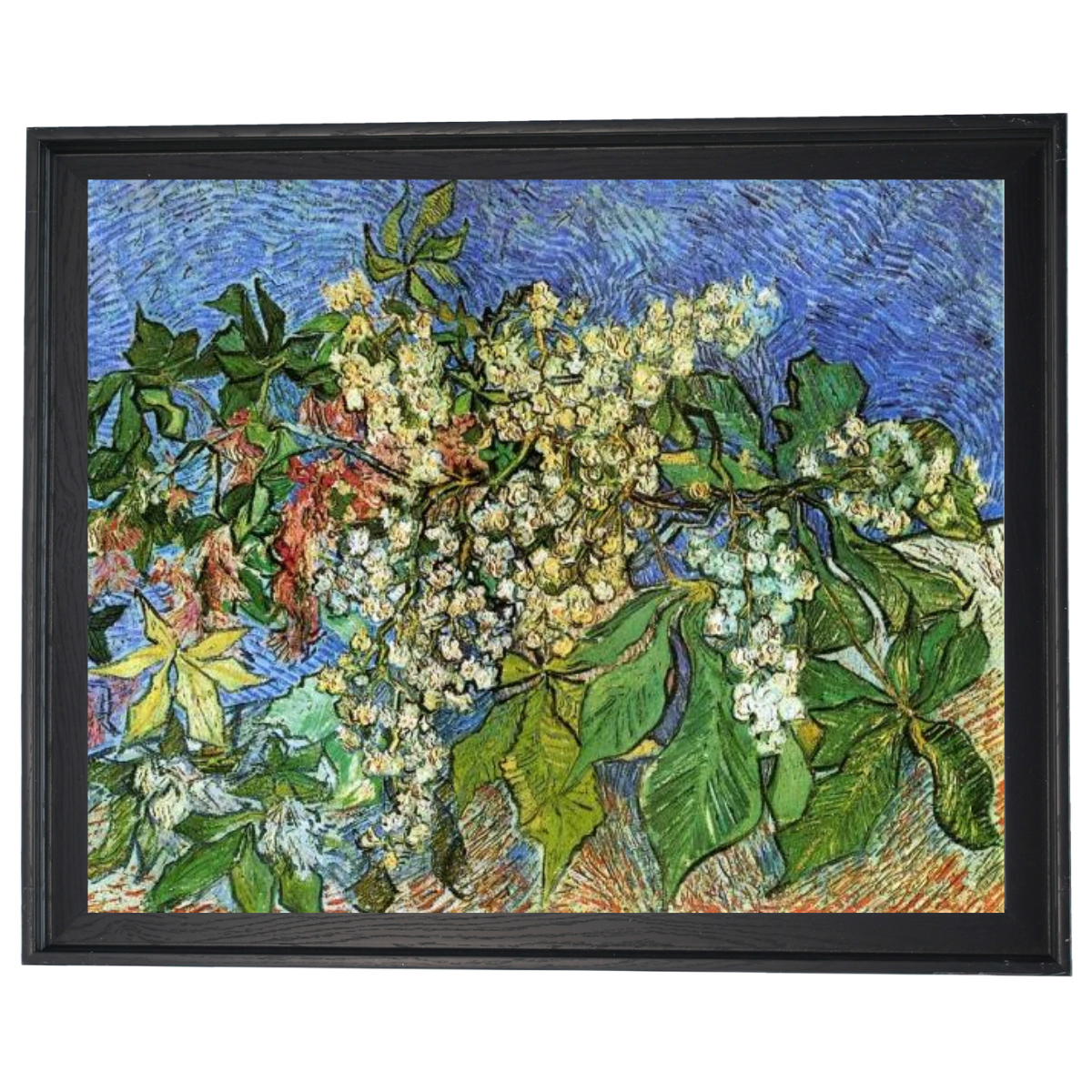 Blossoming Chestnut Branches