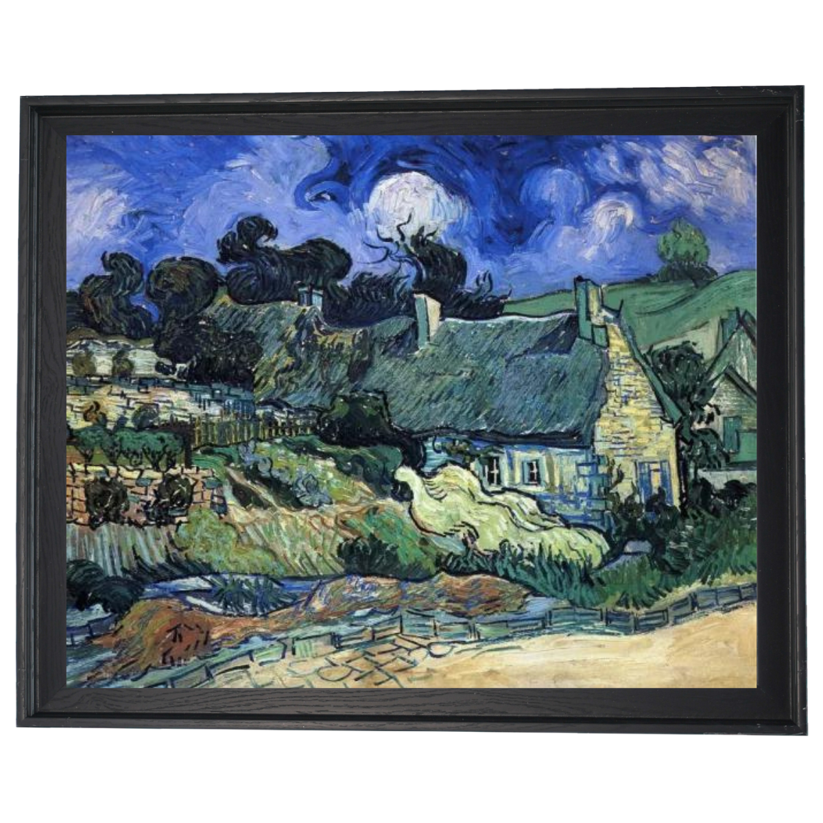 Houses with Thatched Roofs, Cordeville