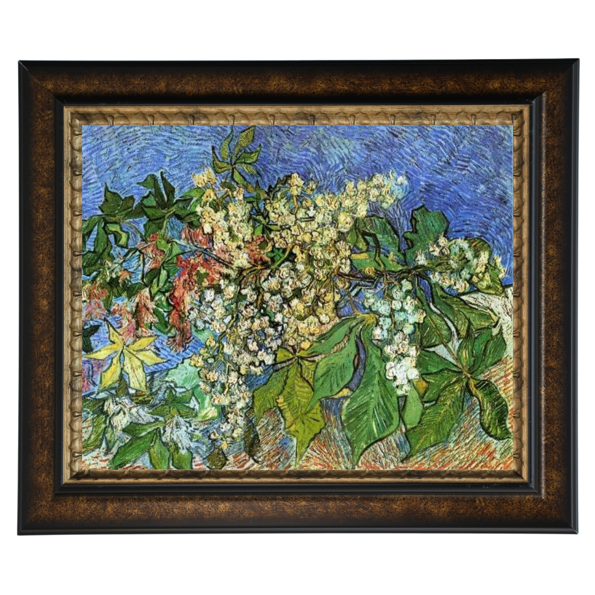 Blossoming Chestnut Branches